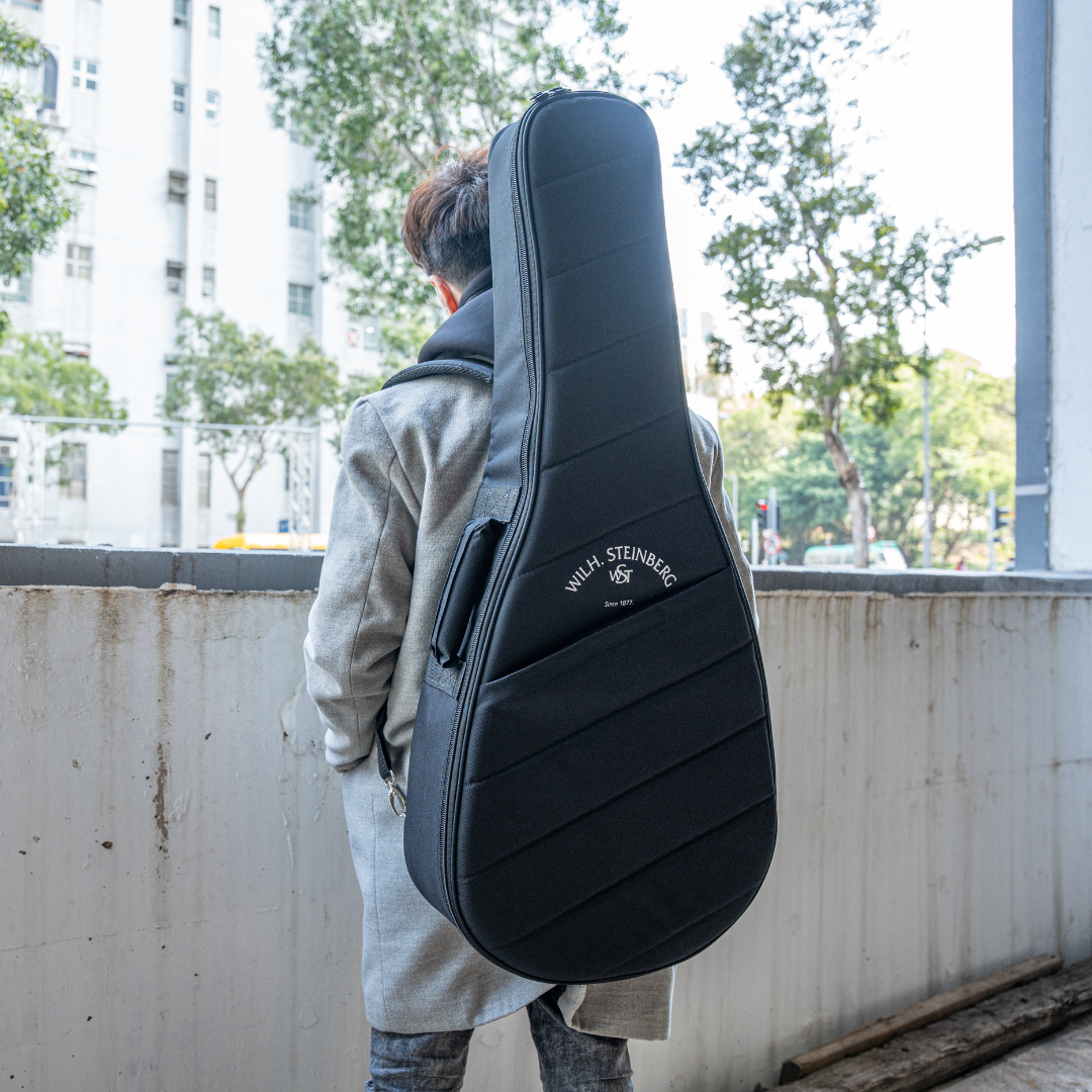 Acoustic Guitar Gig Bag - Black