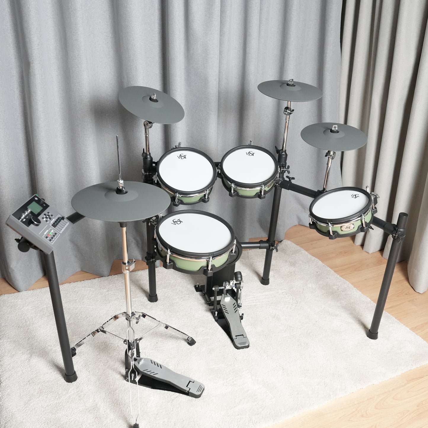 A7 Premium eDrums with Hi-Hat stand & Bluetooth