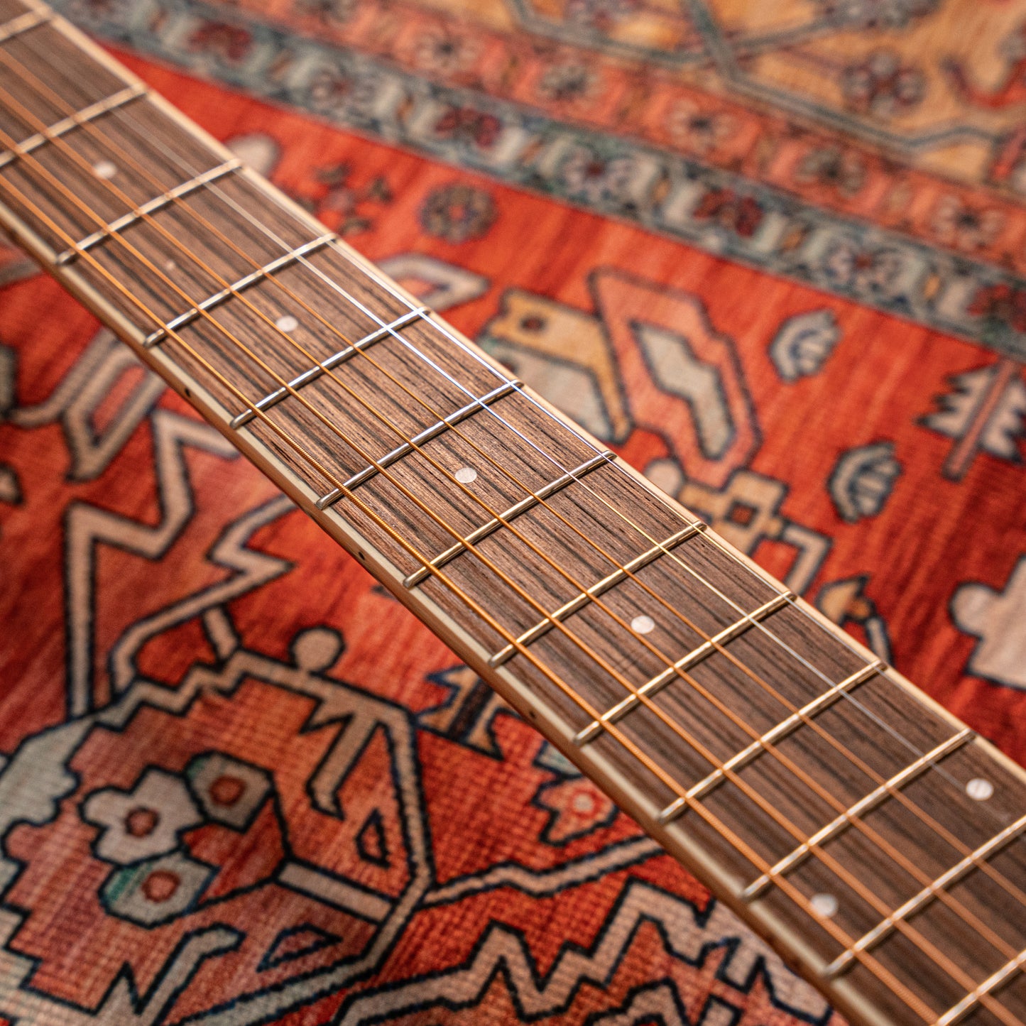 P1 Natural Laminated dreadnought acoustic guitar, Layered Spruce