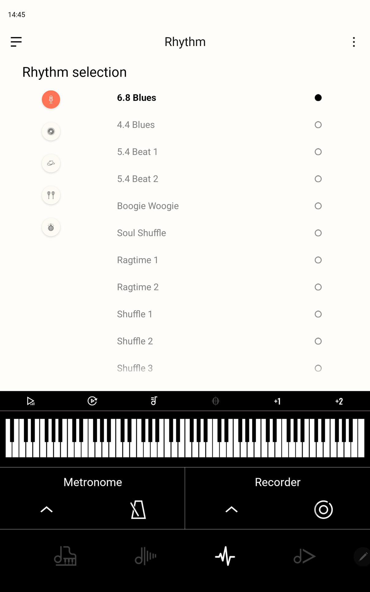 WST Connect Rhythm Mode