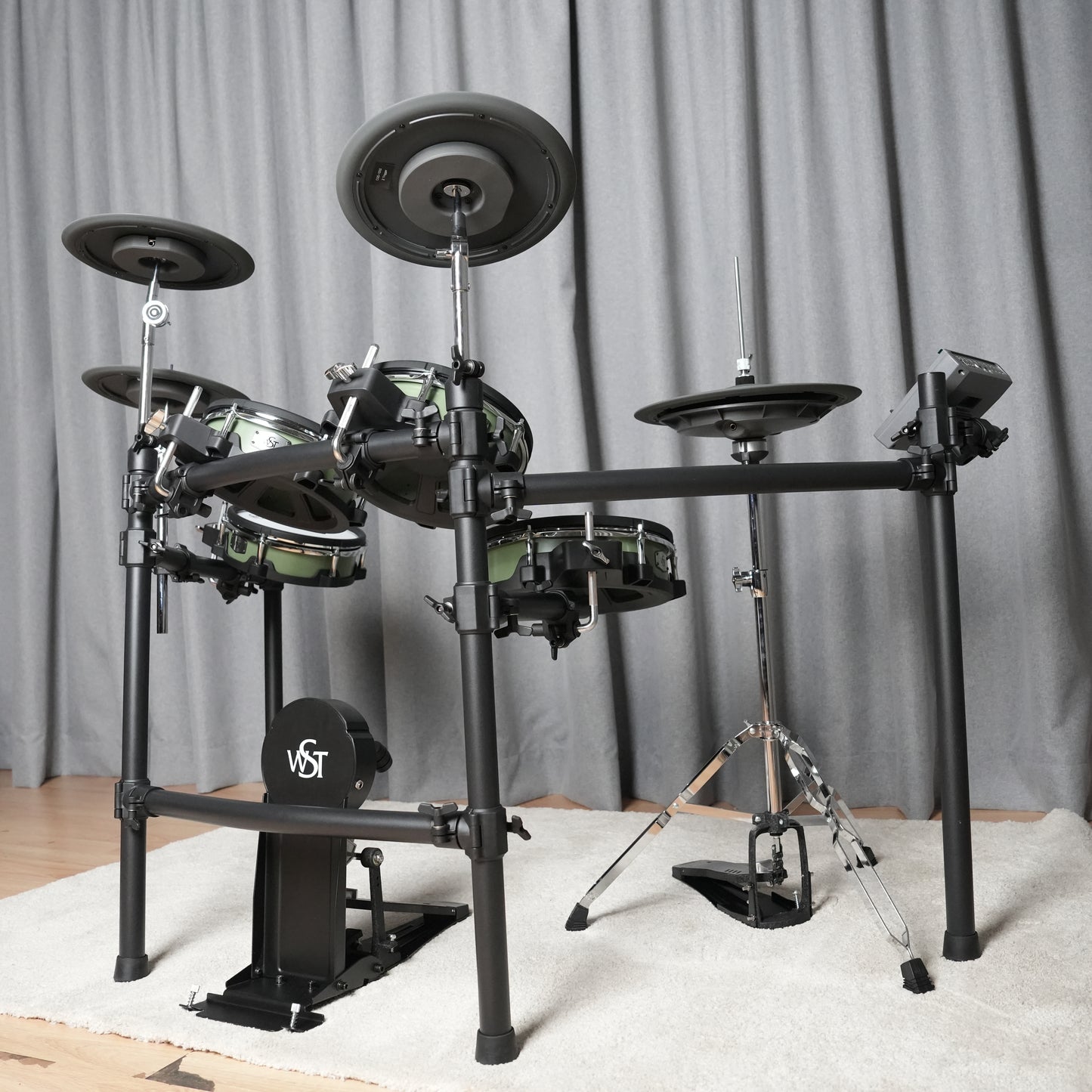 A7 Premium eDrums with Hi-Hat stand & Bluetooth