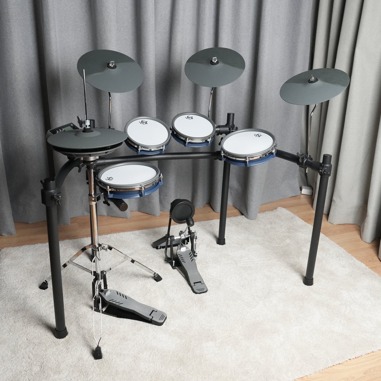 A5 Premium E-Drum set with Hi-Hat stand & Bluetooth