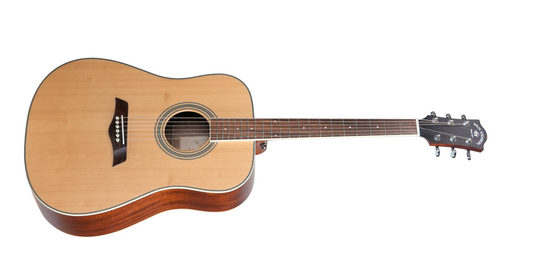 PD10MFSE Solid-top Acoustic Electric Dreadnought Guitar with effects, Solid Spruce, Mahogany, Unplugged Effects