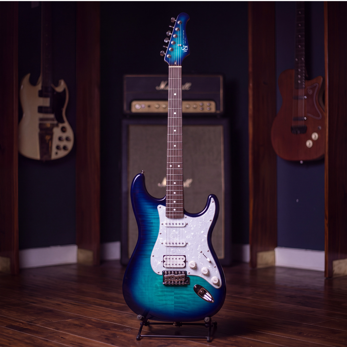 WST XP Electric Guitar - Ocean Blue