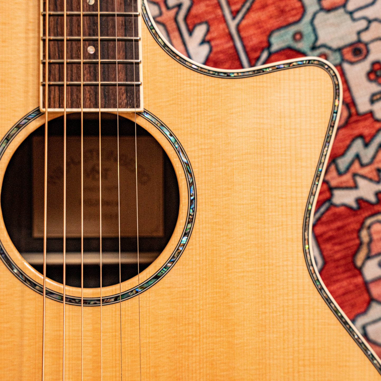 PG20SCE Solid-top Acoustic Electric Grand Auditorium Cutaway Guitar, Solid Spruce, Rosewood, EQ